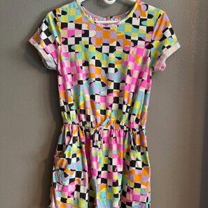 Fabletics Girl's Multicolored Romper Shorts One Piece Size XXL 18